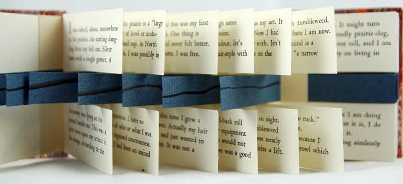 Along the Way. Text pages