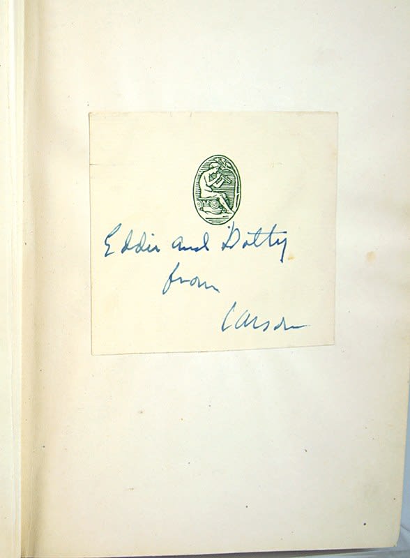 Member of the Wedding by Carson McCullers. Inscription by author.