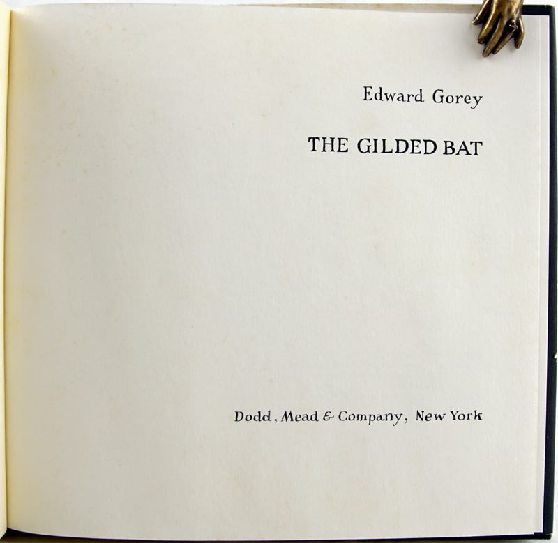 The Gilded Bat. Dodd, Mead & Company title page