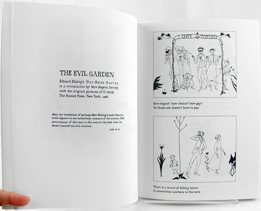 Amphigorey Too. Illustrated spread