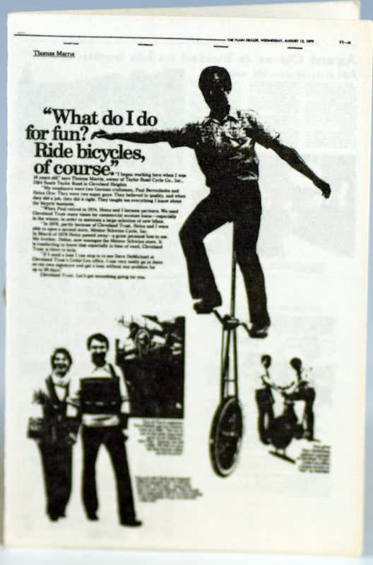 The Plain Dealer. Interior page.