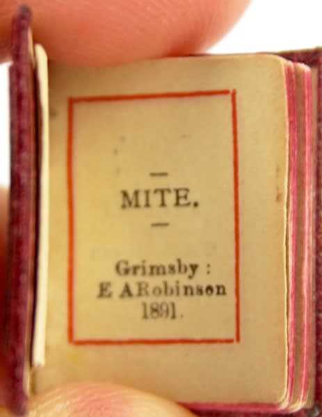 Mite. Title page