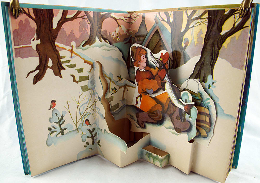 По щучьему веленью [The Pike's Command]. Pop-up spread