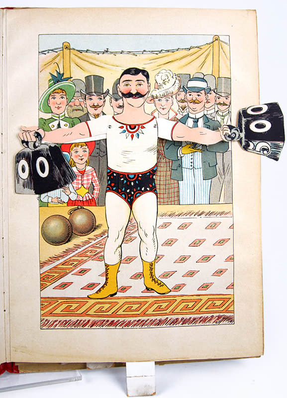 Joies Enfantines by Lothar Meggendorfer. Movable illustration