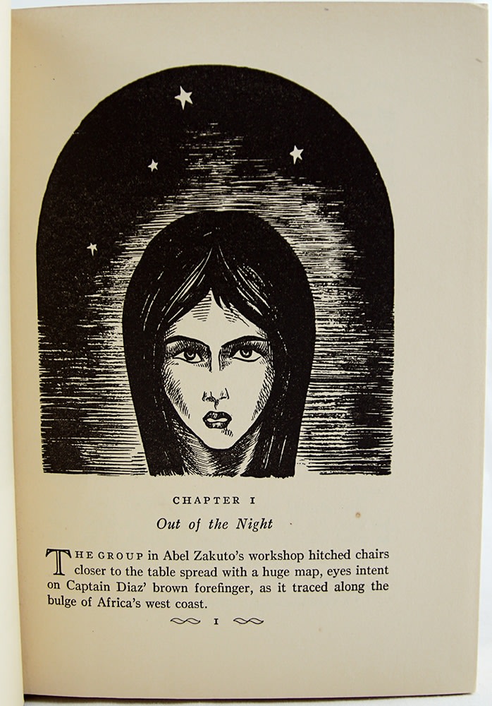 Spice and the Devil's Cave. Illustrated text page