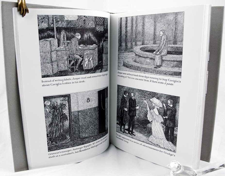 Amphigorey Also. Illustrated spread