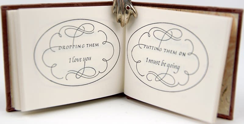 Flirtations. Text spread