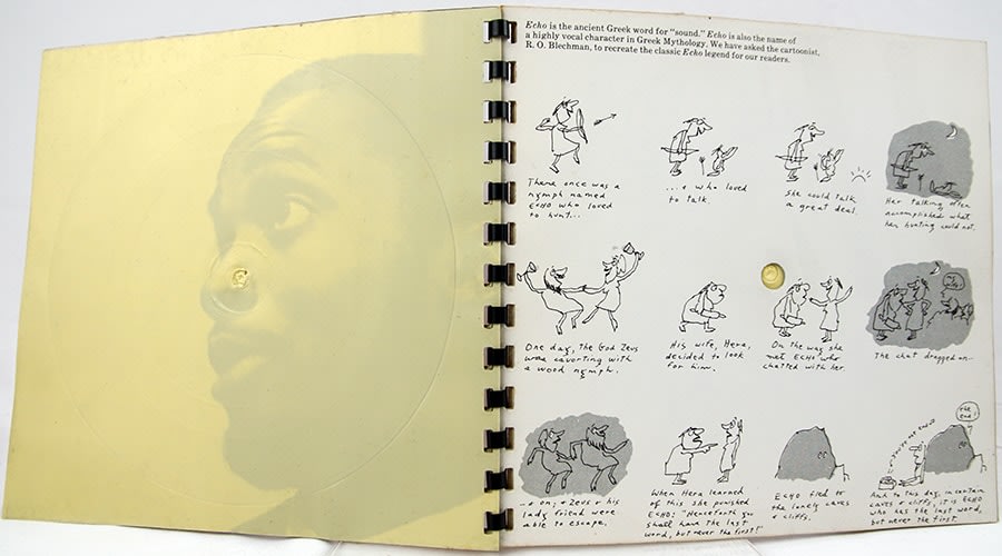 Echo phonograph magazine. Record page