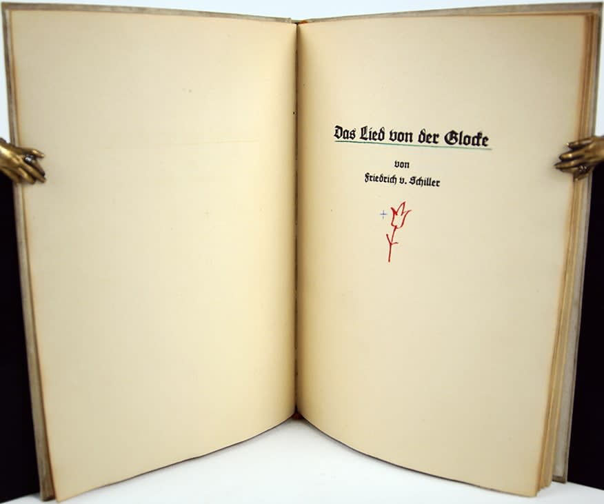 Das Lied von der Glocke. Title-page spread