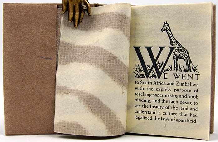 A Papermaking Safari to Africa. Text page