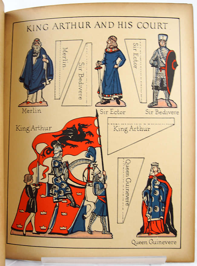 The Playbook of King Arthur. Illustration
