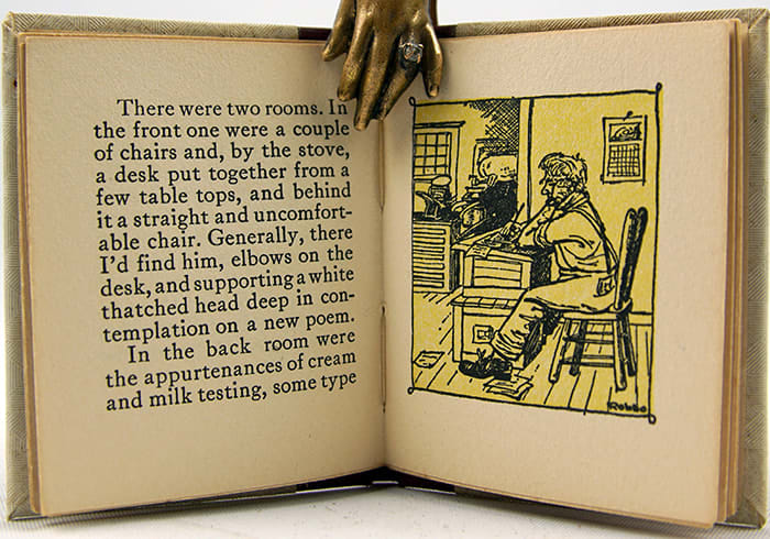 Afternoons with the Nappanee Bard by James Lamar Weygand. Interior page.