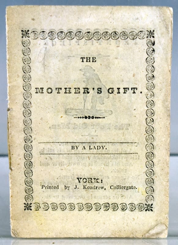 The Mother's Gift. By a Lady. Front cover.