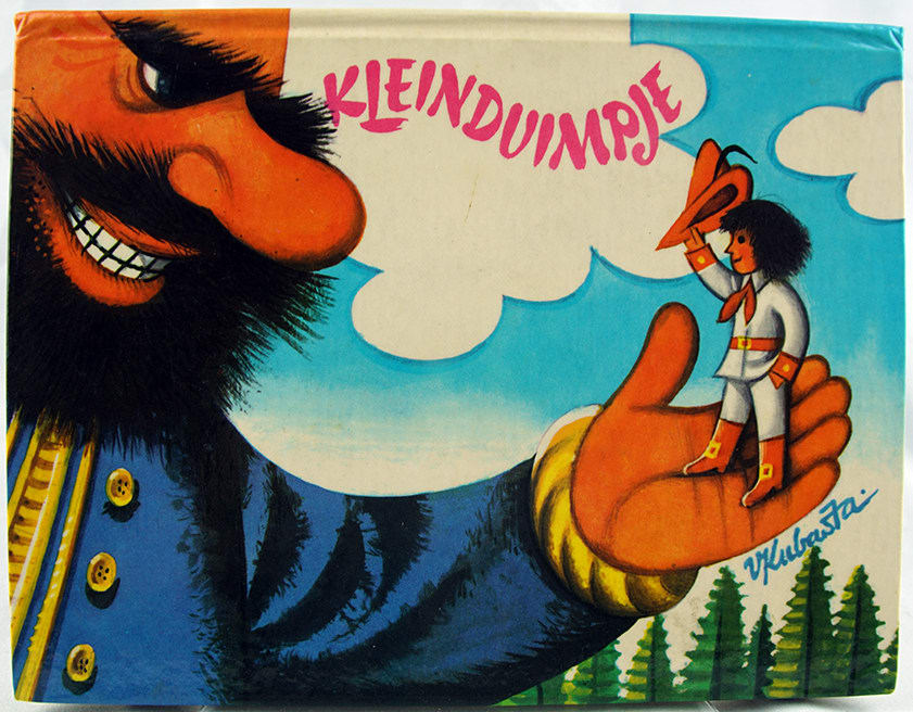 Kleinduimpje. Front cover