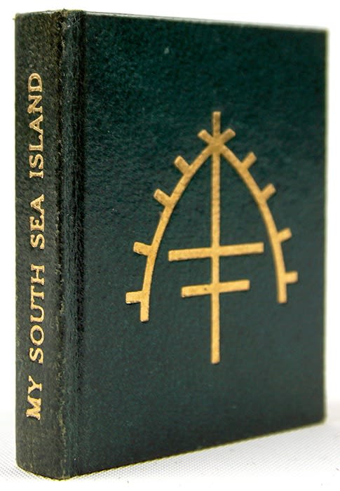 My South Sea Island by W. Somerset Maugham. Front cover board.