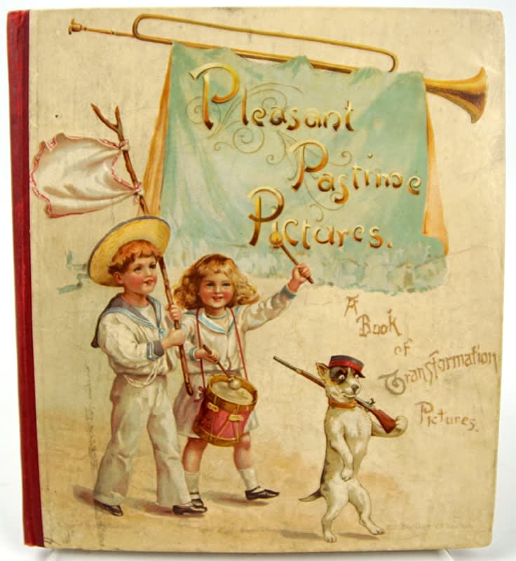 Pastime Pictures. A Book of Transformation Scenes. Front cover