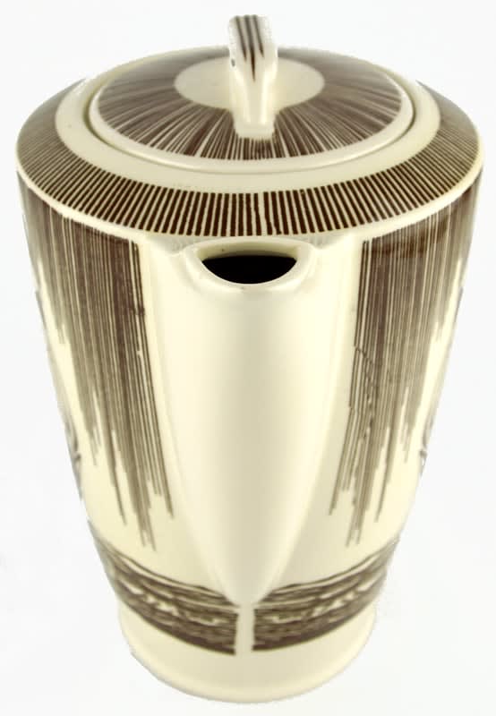 Moby Dick Coffee Pot by Rockwell Kent. Spout of teapot.