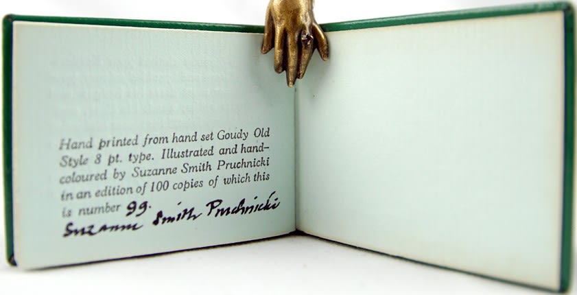 The Bronte Garden Book. Colophon