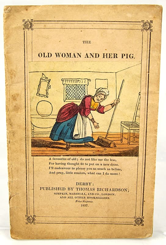 The Old Woman and Her Pig. Front cover
