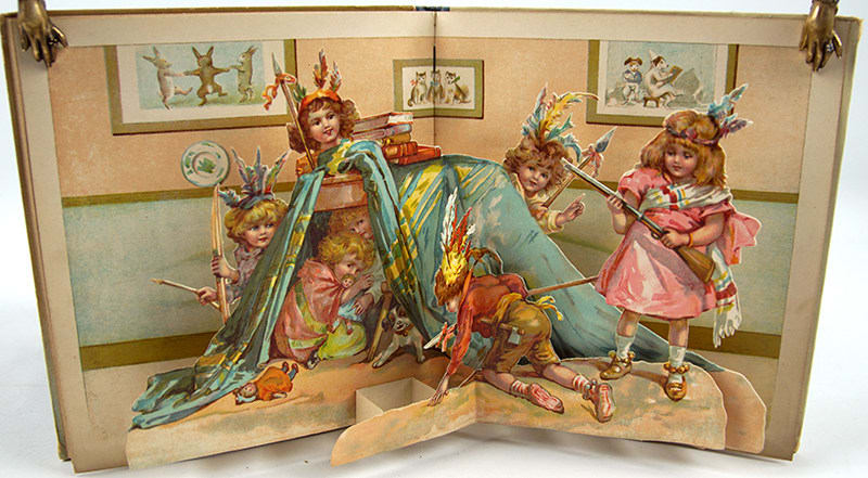 Our Peepshow. Pop-up illustration