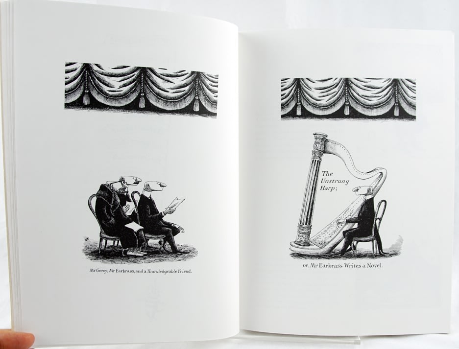 Amphigorey. Illustrated spread