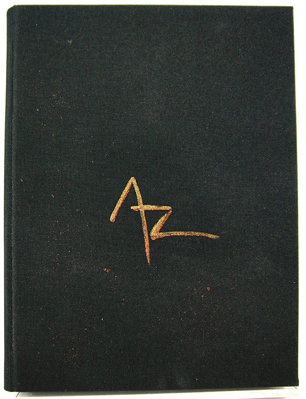 Tribal Alphabet by Mary McCarthy. Front cover with AZ.