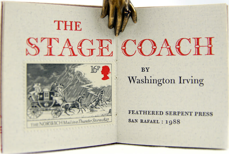 The Stage Coach. Title-page spread