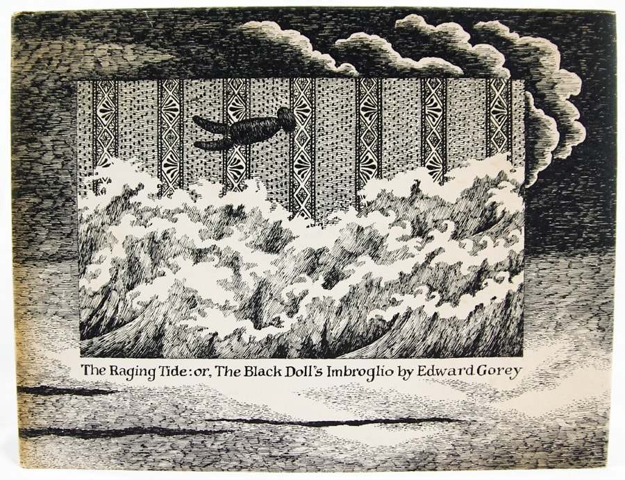 The Raging Tide: or, The Black Doll's Imbroglio. Dust jacket
