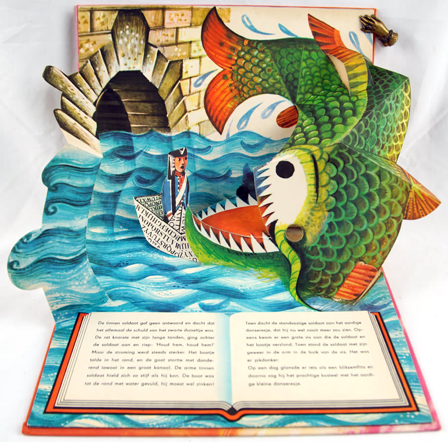 De Standvastige Tinnen Soldaat. Pop-up spread