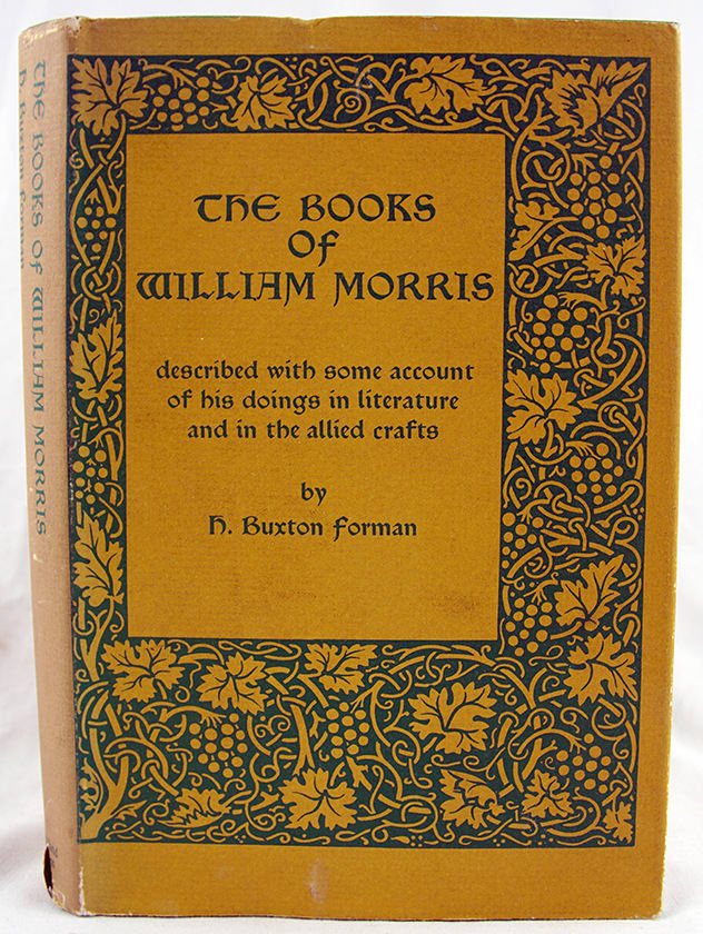 H. Buxton Forman, The Books of William Morris, 1976