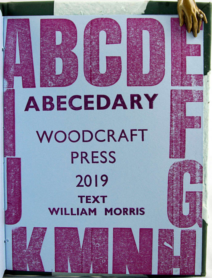 Abecedary. Title page