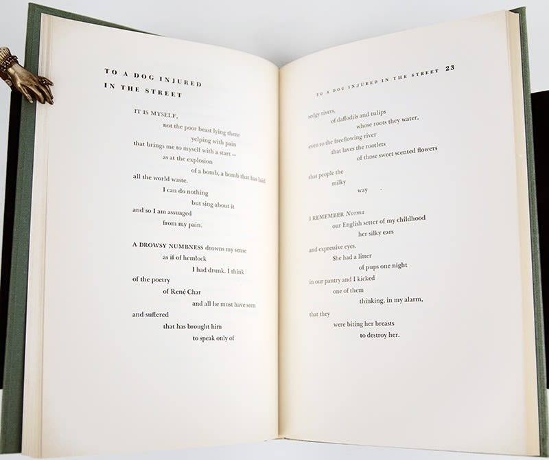 The Desert Music and Other Poems by William Carlos Williams. Text spread