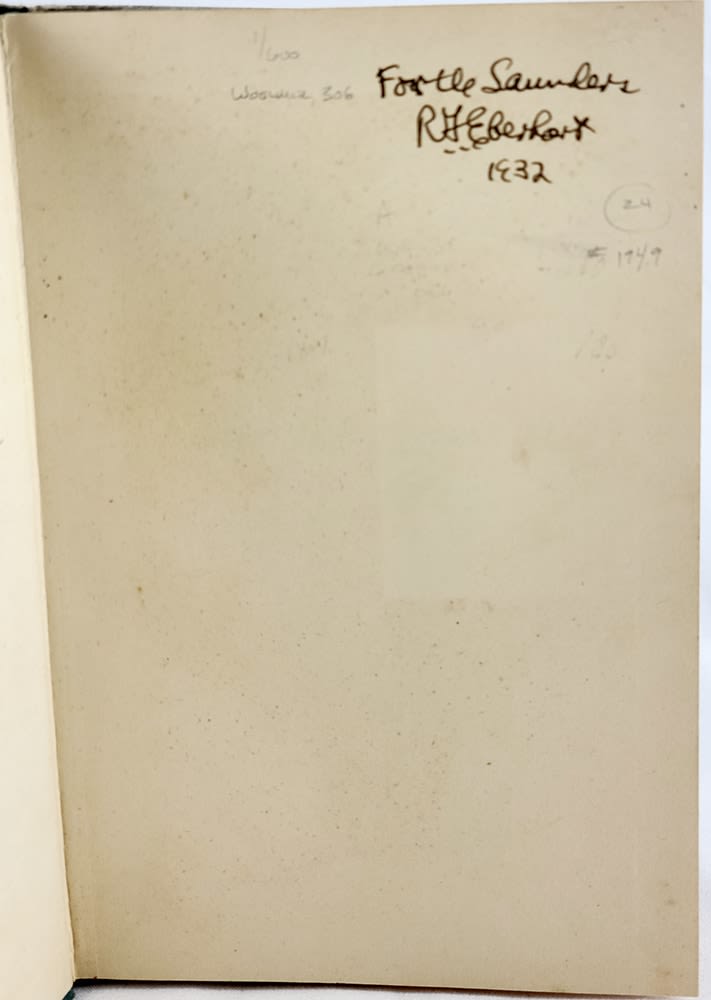 New Signatures. Poems by Several Hands. Gift inscription