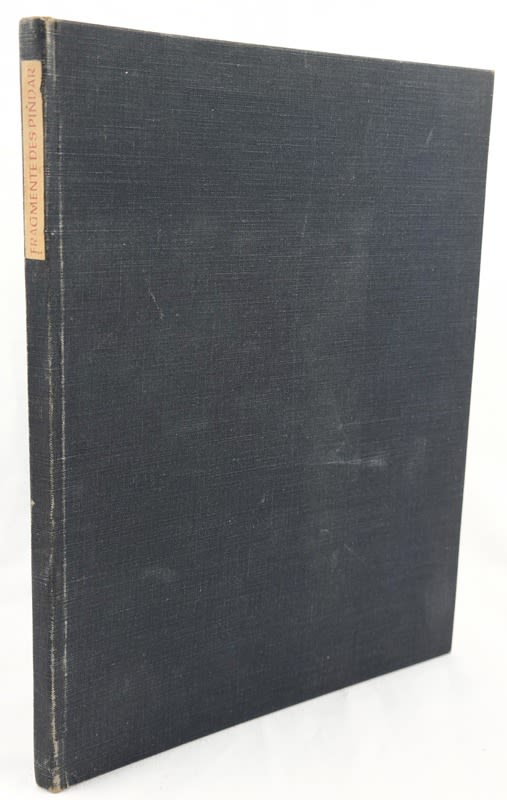 Fragmente des Pindar. Binding