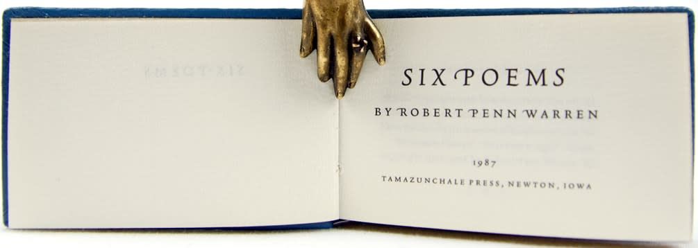 Six Poems. Title page