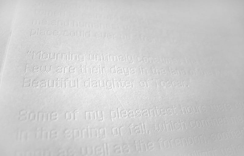 Solitude by Veronika Schäpers. Interior page.