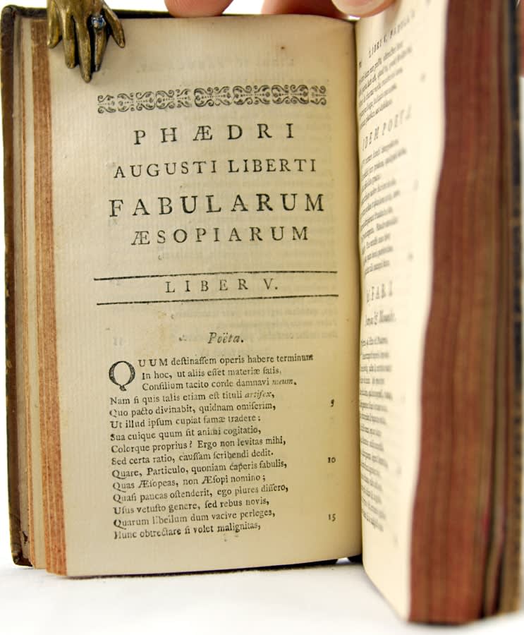 Fabularum Aesopicarum Libri V. Text page