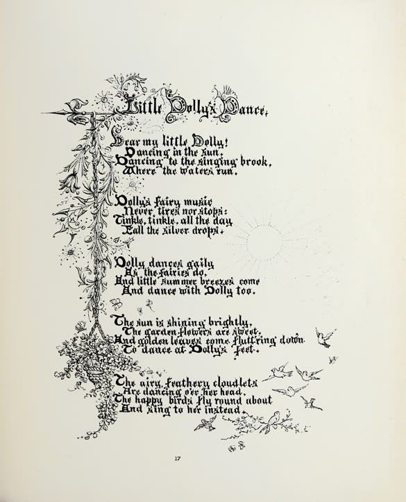 Little Maids by W. Kemp (Maria Adelaide Marsh). Interior page text.
