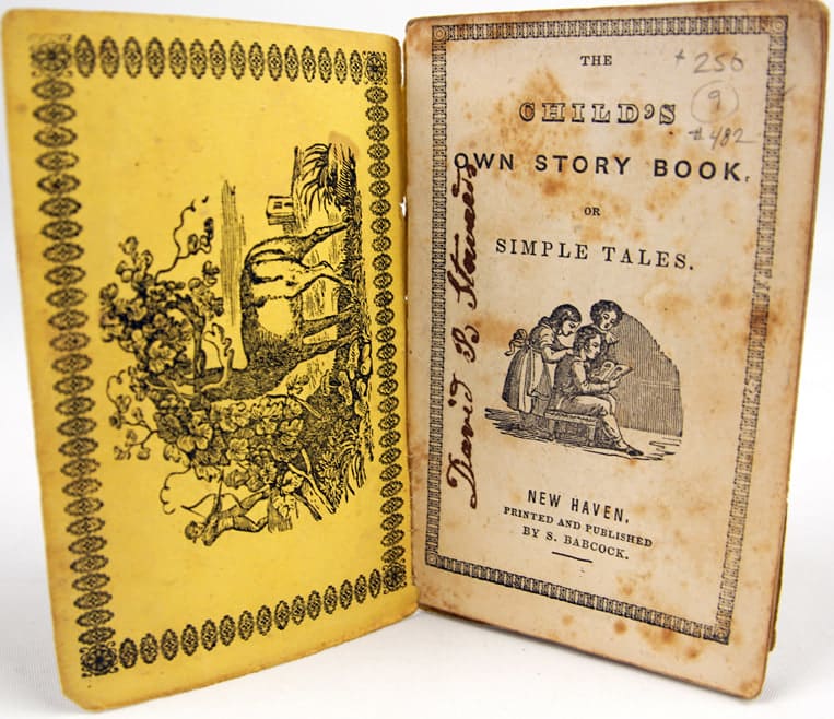 The Child's Own Story Book. Title-page spread