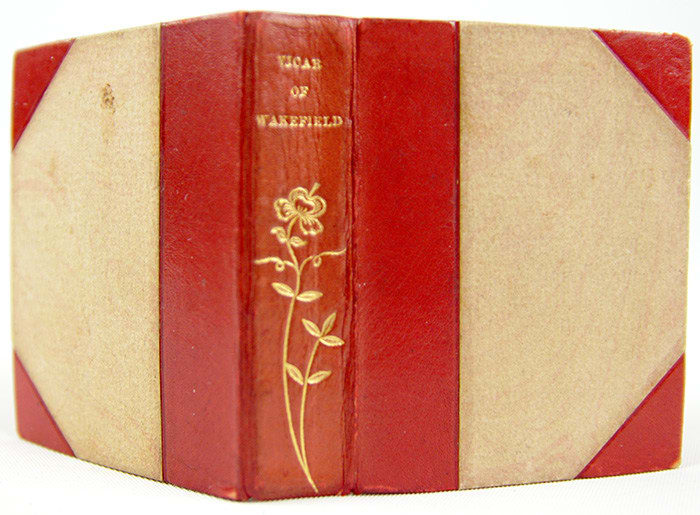 The Vicar of Wakefield by Oliver Goldsmith miniature book. Boards