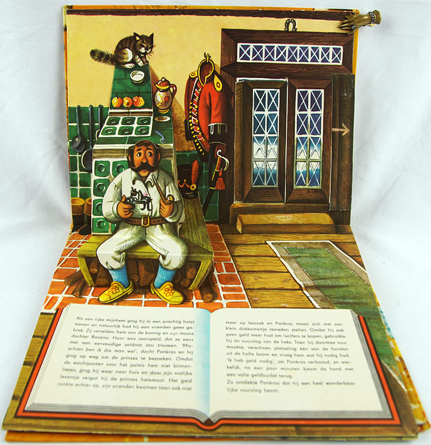 Hoe een Arme Soldaat Koning Werd. Pop-up spread