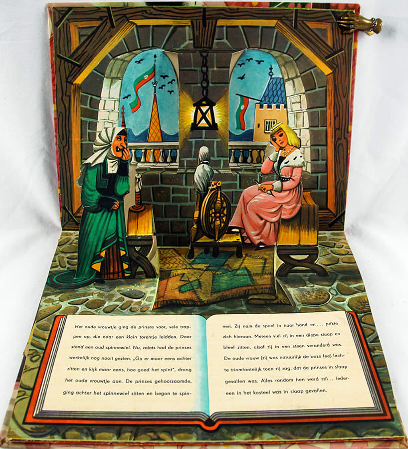 Doornroosje. Pop-up spread