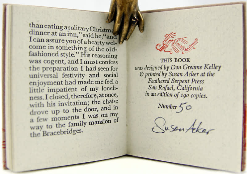 The Stage Coach. Colophon