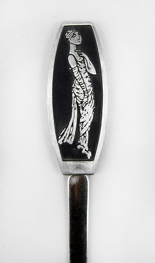 Letter opener. Handle front