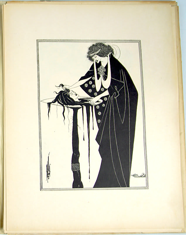 A Portfolio of Aubrey Beardsley's Drawings Illustrating