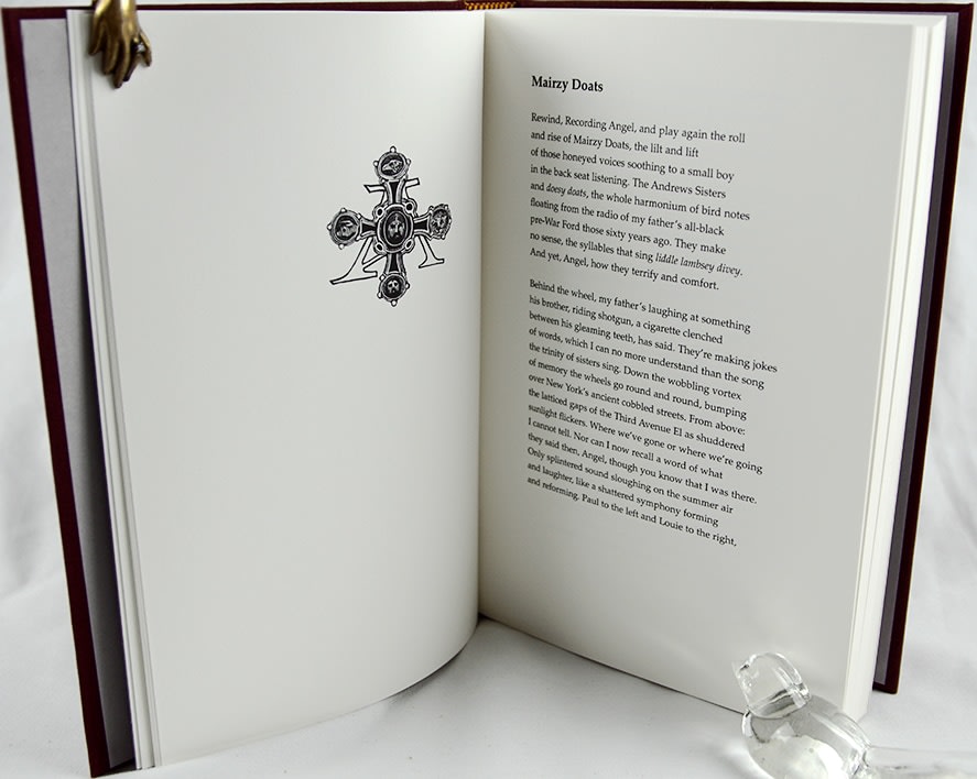 Epitaphs for the Journey. Text spread