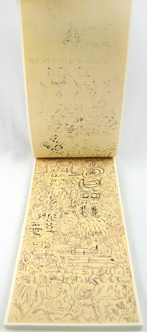 The Last Sketchbook. Illustrated spread