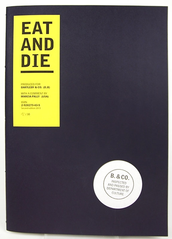 Eat and Die. Friss oder Stirb. Infants in the Field of War. Front cover