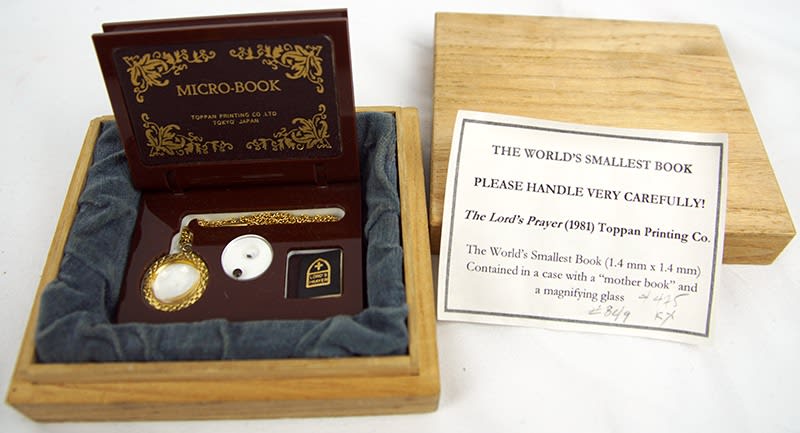 Lord's Prayer. Full set with box