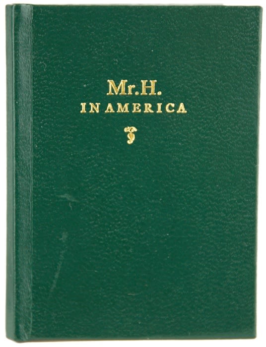 Mr. H. in America: Anonymous Redivivus by Wallace Nethery. Front cover board.